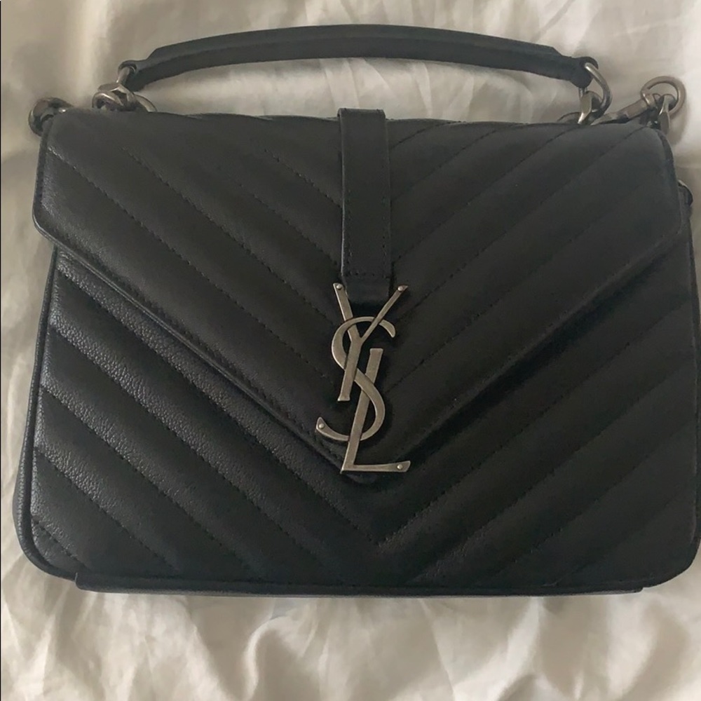 Black leather bag brand new